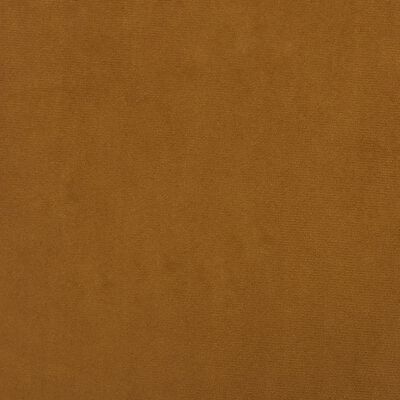 vidaXL Fotel bujany, brązowy, tapicerowany aksamitem