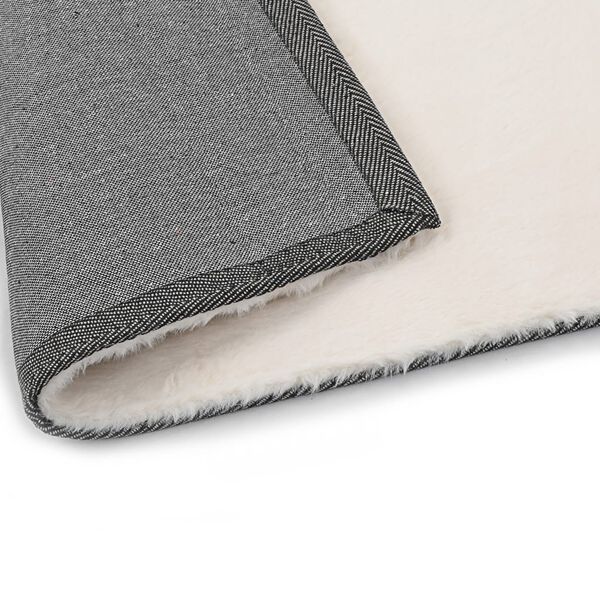 vidaXL Dywanik 120 x 160 cm, sztuczne futerko kr&oacute;lika, kremowy