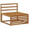 vidaXL Zestawy sof 10 pcs Naturalny Lite Drewno Akacji