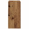 vidaXL Szafka z oświetleniem LED, stare drewno, 80x35x75 cm