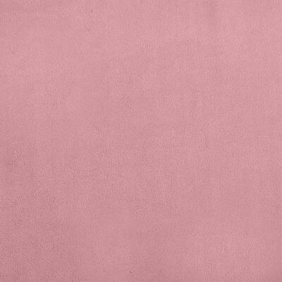 vidaXL Sofa dla dzieci, różowa, 70x45x30 cm, aksamit