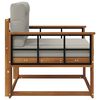 vidaXL Środkowa sofa ogrodowa Lite Drewno Akacji Naturalny