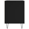 vidaXL Szafki nocne, 2 szt., czarne, 40x35x50 cm