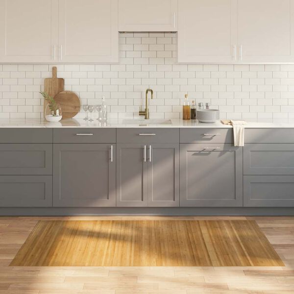 vidaXL Dywan prostokątny, naturalny, 100x200 cm, bambusowy