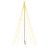 vidaXL Choinka z lampek ułożonych w wodospad, 400 diod LED, 2,5 m
