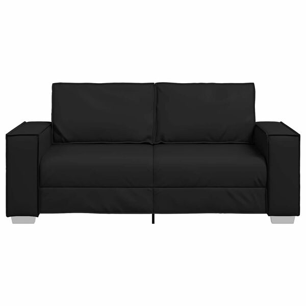 vidaXL Sofa Czarny 180 x 80 x 84 cm tkanina