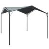 vidaXL Altana/namiot ogrodowy, 3x3 m, stal, antracytowy