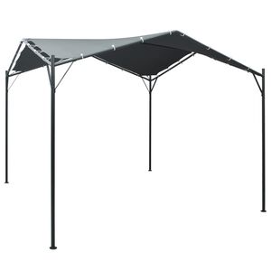 vidaXL Altana/namiot ogrodowy, 3x3 m, stal, antracytowy