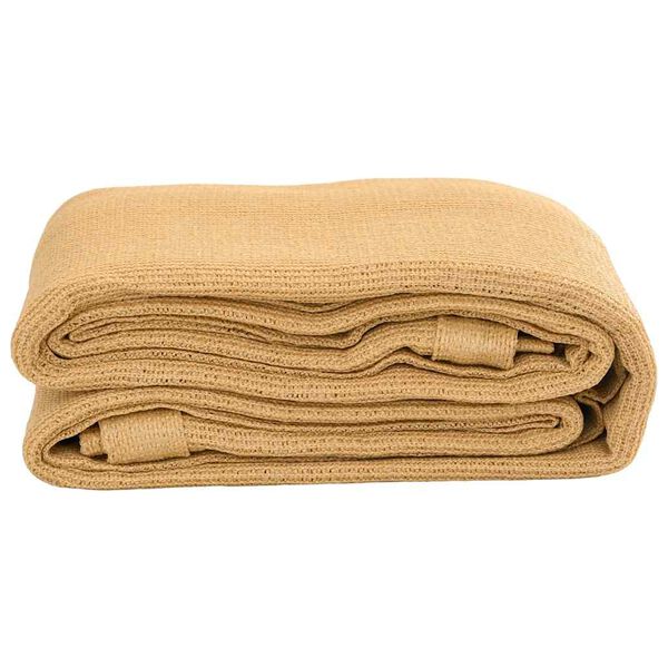 vidaXL Wykładzina do namiotu, kolor piaskowy, 300x400 cm, HDPE