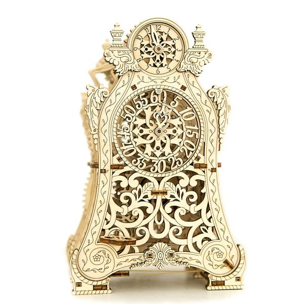 WOODEN CITY Drewniany model magicznego zegara, zestaw modelarski
