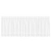 vidaXL Firanka Koronkowa z zasłonami Biały 120 x 400 cm Poliester