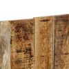 vidaXL Zagł&oacute;wek 120 cm lite drewno surowe mango