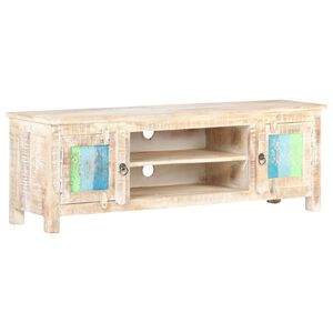 vidaXL Szafka pod telewizor, 120x30x40 cm, surowe drewno akacjowe