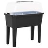 vidaXL Podniesiona rabata, 77 x 38,7 x 82 cm, PP