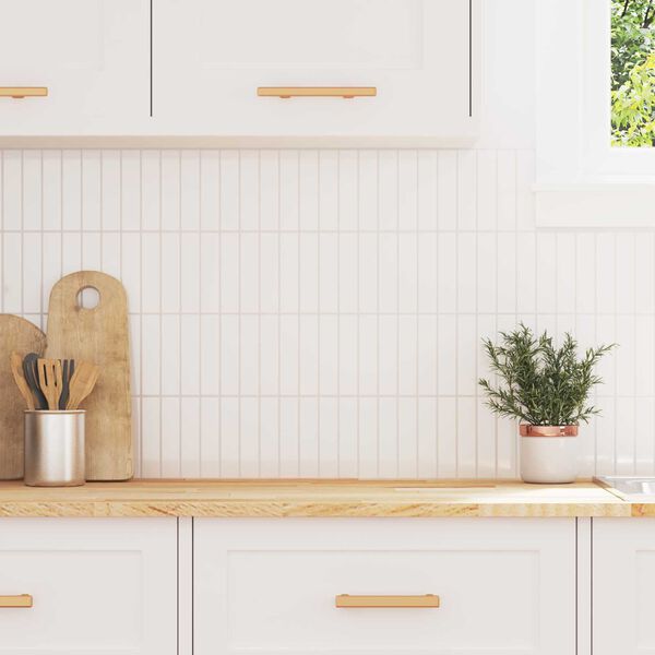 vidaXL Płytki prostokątne 50 pcs Biały 29 x 23 x 0,08 cm