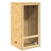vidaXL Terrarium Brązowy 50 x 50 x 130 cm OSB