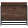 vidaXL Skrzynia z pokrywą, brązowy dąb, 60x40x51,5 cm