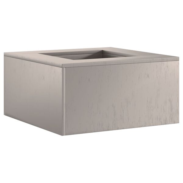 vidaXL Kominek Brązowy 60 x 60 x 30 cm Stal