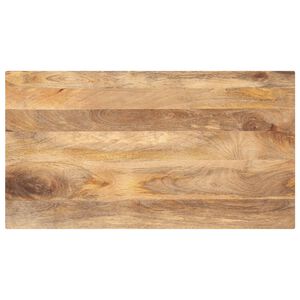 vidaXL Blat stołu, 100x70x2,5 cm, prostokątny, lite drewno mango