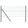 vidaXL Ogrodzenie spawane do mocowania w gruncie 10 x 0,6 m (S x W)