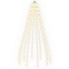vidaXL Lampki choinkowe 150 LED Ciepła biel 150 cm