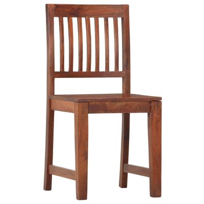vidaXL Krzesła stołowe, 2 szt., lite drewno mango