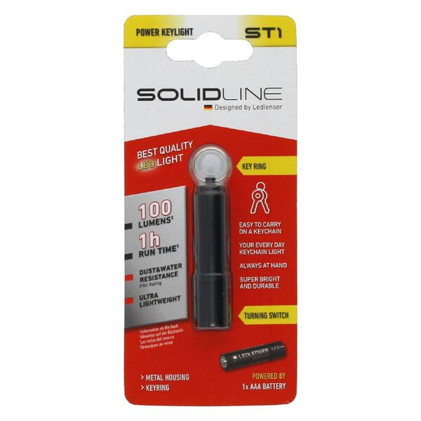 SOLIDLINE Latarka-brelok do kluczy ST1, 100 lm