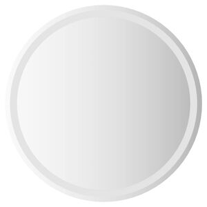 vidaXL Lustro łazienkowe LED przezroczysty &Oslash; 70 cm szkło hartowane