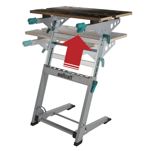 wolfcraft Stół warsztatowy z imadłem Master 700