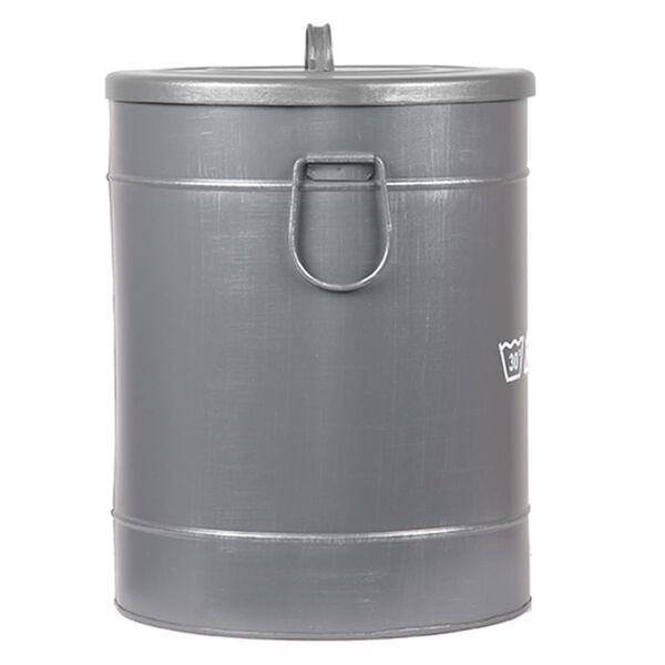 LABEL51 Pojemnik na pranie, 32x32x43 cm, M, antyczna szarość