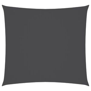 vidaXL Żagiel ogrodowy, tkanina Oxford, kwadratowy, 7x7 m, antracyt