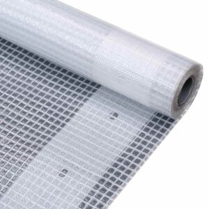 vidaXL Plandeka Leno, 260 g/m&sup2;, 1,5 x 5 m, biała