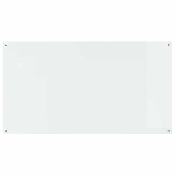 vidaXL Przód kuchenny przezroczysty 110 x 60 x 0,6 cm szkło hartowane