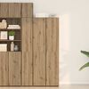 vidaXL Highboard dąb artisan 70 x 42.5 x 185 cm