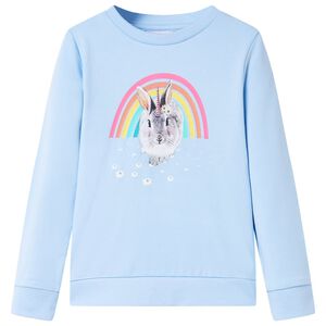 Bluza dziecięca, jasnoniebieska, 92