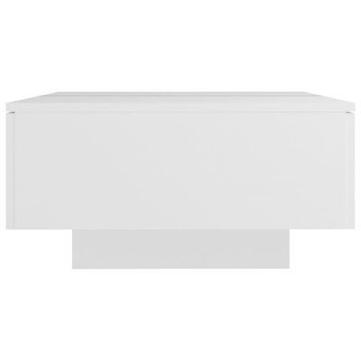 vidaXL Stolik kawowy, biały, 90x60x31 cm, płyta wiórowa