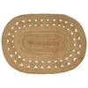 vidaXL Dywan strefowy naturalny 100 x 152 cm Juta