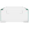 vidaXL Podstawka pod monitor / telewizor szklana 40x25x11 cm