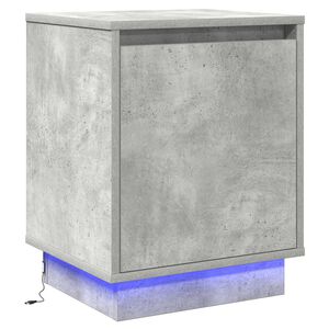 vidaXL Szafka Nocna Betonowy szary 39 x 34,5 x 50 cm