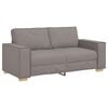 vidaXL Sofa 2-osobowa Taupe 180x78x84 cm Tkanina
