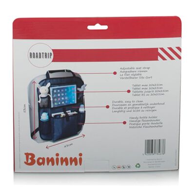 Baninni Organizer samochodowy na tablet Astuto, czarny, BNCSA006-BK
