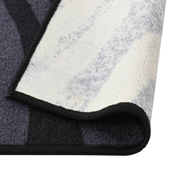 vidaXL Dywanik, czarny, 80x150 cm