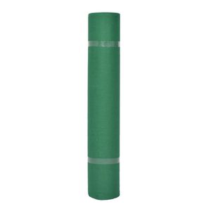 vidaXL Dywan Gładki zielony 1 x 12 m tkanina