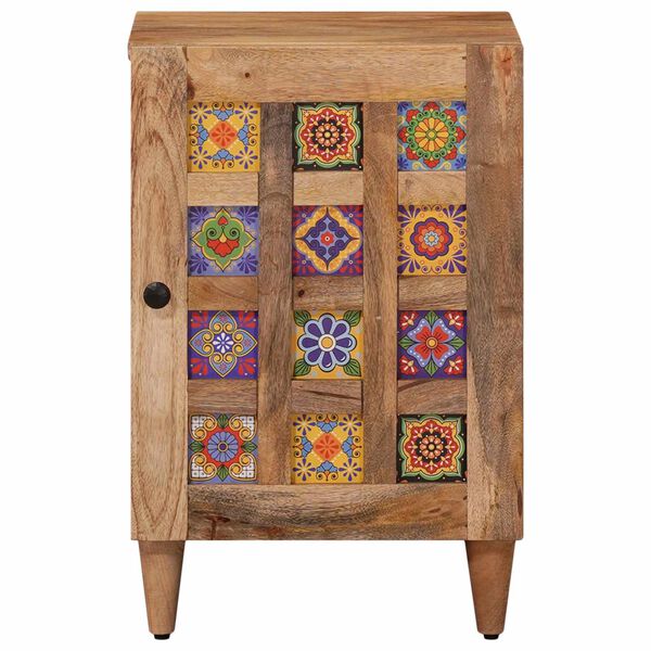 vidaXL Szafka Łazienkowa Naturalny 38 x 33,5 x 58 cm Drewno z mango