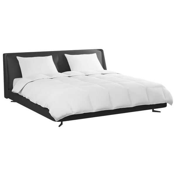 vidaXL Zestaw kołder z poduszką 3 pcs Biały Pióra down