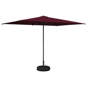 vidaXL Parasol ogrodowy z podstawą Prostokątny 2 x 3 m Poliester