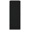 vidaXL Szafka wisząca, czarna, 69,5x34x90 cm