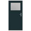 vidaXL Drzwi Wejściowe Boczne 98 x 198 cm PVC antracytowy