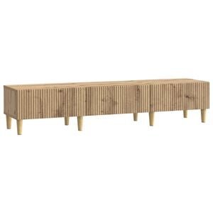 vidaXL Szafka pod telewizor 147 x 34,5 x 30 cm Dąb artisan