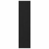 vidaXL Garderoba Czarny dąb 30 x 50 x 200 cm Materiał drewnopochodny
